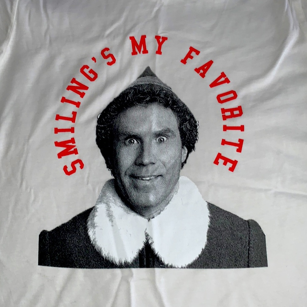NEW, never been worn “Elf” Christmas tee shirt